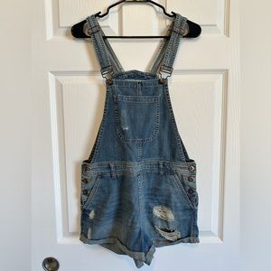 FOREVER 21 Denim Overall Shorts - Women’s 29